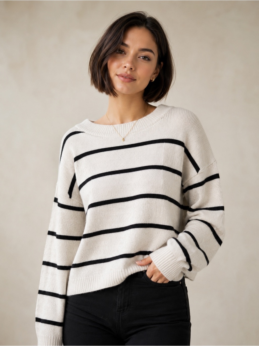 H&M Striped Sweater